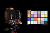 4×5 View Camera and Color Chart